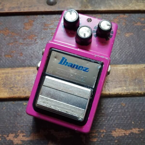 1980s Ibanez AD-9 Analog Delay Hot Pink - used Ibanez             Delay     Analog Guitar Effect Pedal