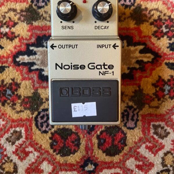 1979 - 1988 Boss NF-1 Noise Gate (Black Label) Gray - used Boss          Noise Gate            Guitar Effect Pedal