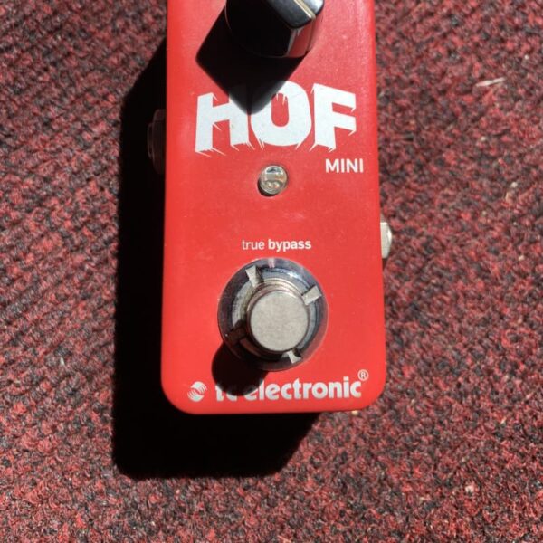 2013 - 2020 TC Electronic Hall of Fame Mini Reverb Red - used TC Electronic                 Delay     Guitar Effect Pedal