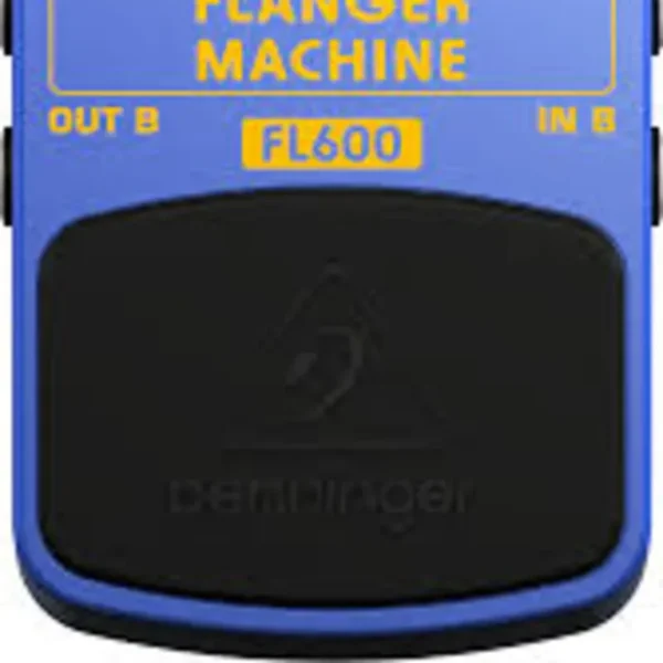 2010s Behringer FL600 Flanger Machine Blue - used Behringer            Flanger       Guitar Effect Pedal