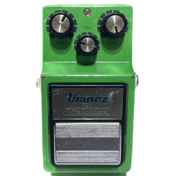 1981 - 1982 Ibanez TS9 Tube Screamer (Black Label) Green - used Ibanez       Overdrive            Guitar Effect Pedal