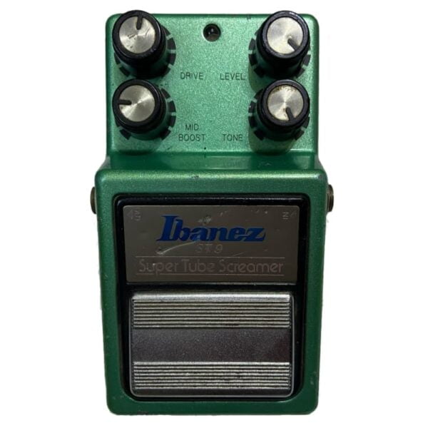 1984 Ibanez ST-9 Green - used Ibanez       Overdrive            Guitar Effect Pedal