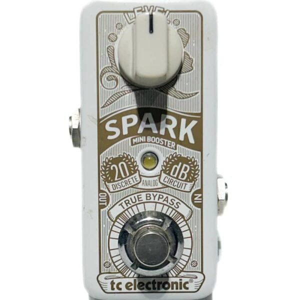 2013 - Present TC Electronic Spark Mini Booster White - used TC Electronic                   Boost   Guitar Effect Pedal