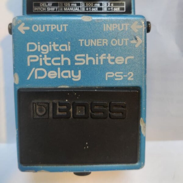 1987 - 1992 Boss PS-2 Digital Pitch Shifter/Delay (Blue Label)... - used Boss     Pitch          Delay    Guitar Effect Pedal