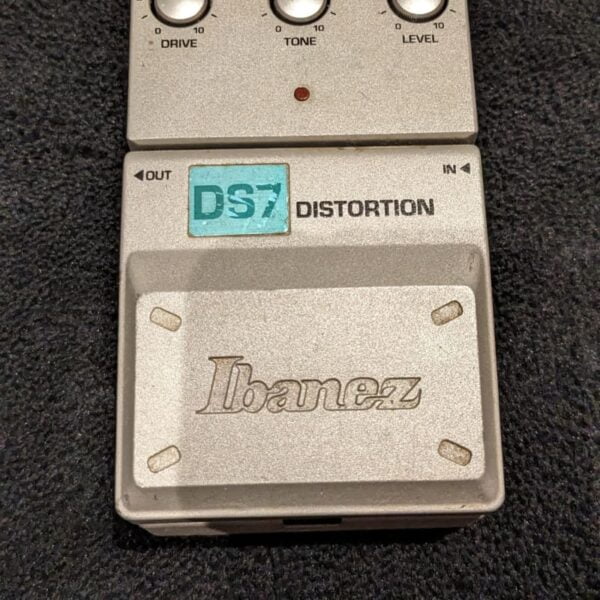 1990s Ibanez DS7 Distortion Grey - used Ibanez              Distortion     Guitar Effect Pedal