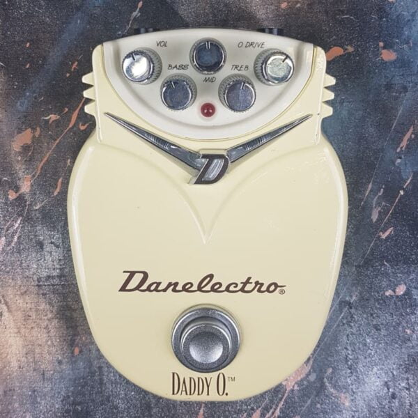 2000s Danelectro Daddy O Cream - used Danelectro         Overdrive             Guitar Effect Pedal