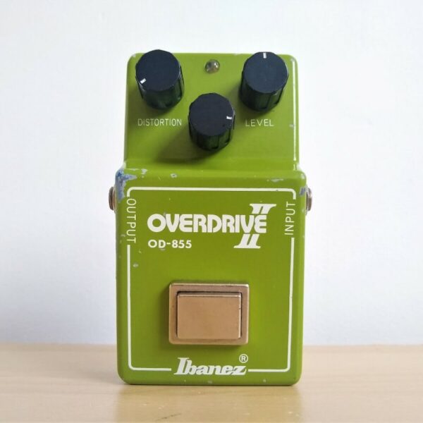 1980s Ibanez OD-855 Overdrive II Green - used Ibanez       Overdrive            Guitar Effect Pedal
