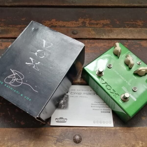 2010s Vox Time Machine Delay Green - Used Vox      Delay          Guitar Effect Pedal