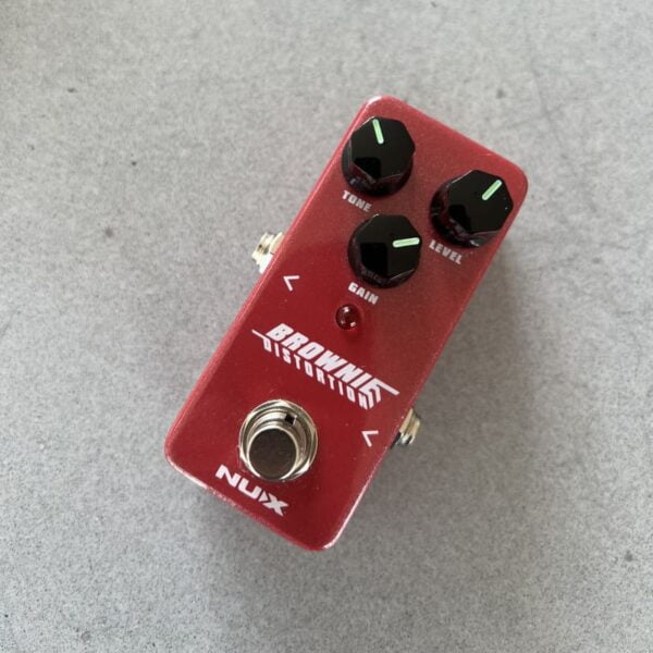 2021 NuX Brownie - Boxed Red - Used Nux               Distortion Guitar Effect Pedal