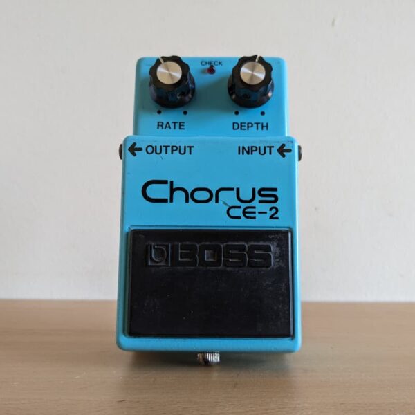 1979 - 1984 Boss CE-2 Chorus (Black Label) Blue - Used Boss           Chorus     Guitar Effect Pedal