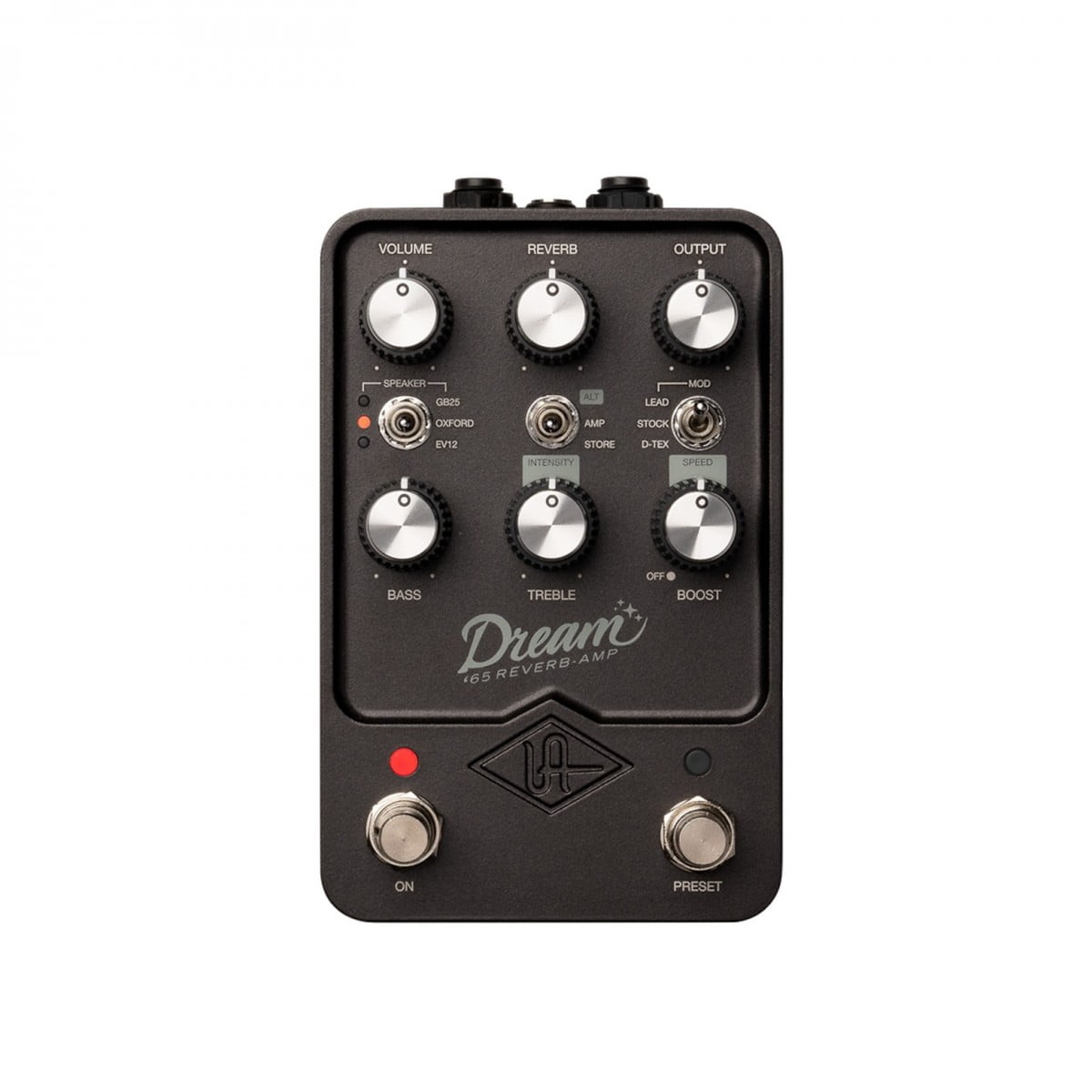 Universal Audio UAFX Dream 65 Reverb Amplifier Pedal - Nearly New - New Universal Audio   Reverb     Vibrato                Guitar Effect Pedal
