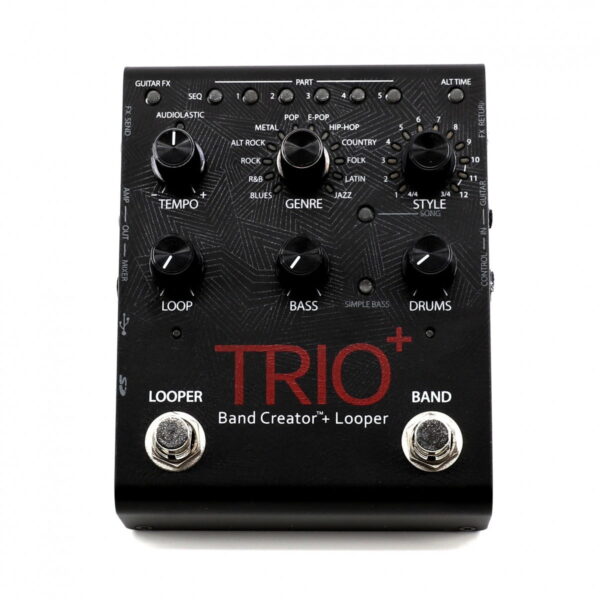 DigiTech TRIO+ Band Creator Pedal - Secondhand - New Digitech Guitar Effect Pedal