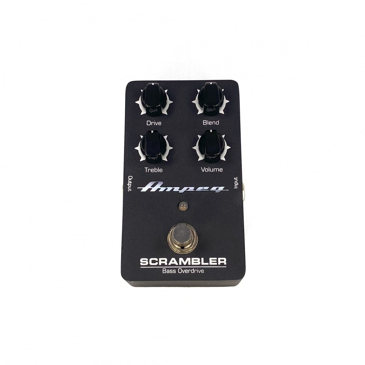 Ampeg Scrambler Bass Overdrive Pedal - Secondhand - New Ampeg                Overdrive   Guitar Effect Pedal