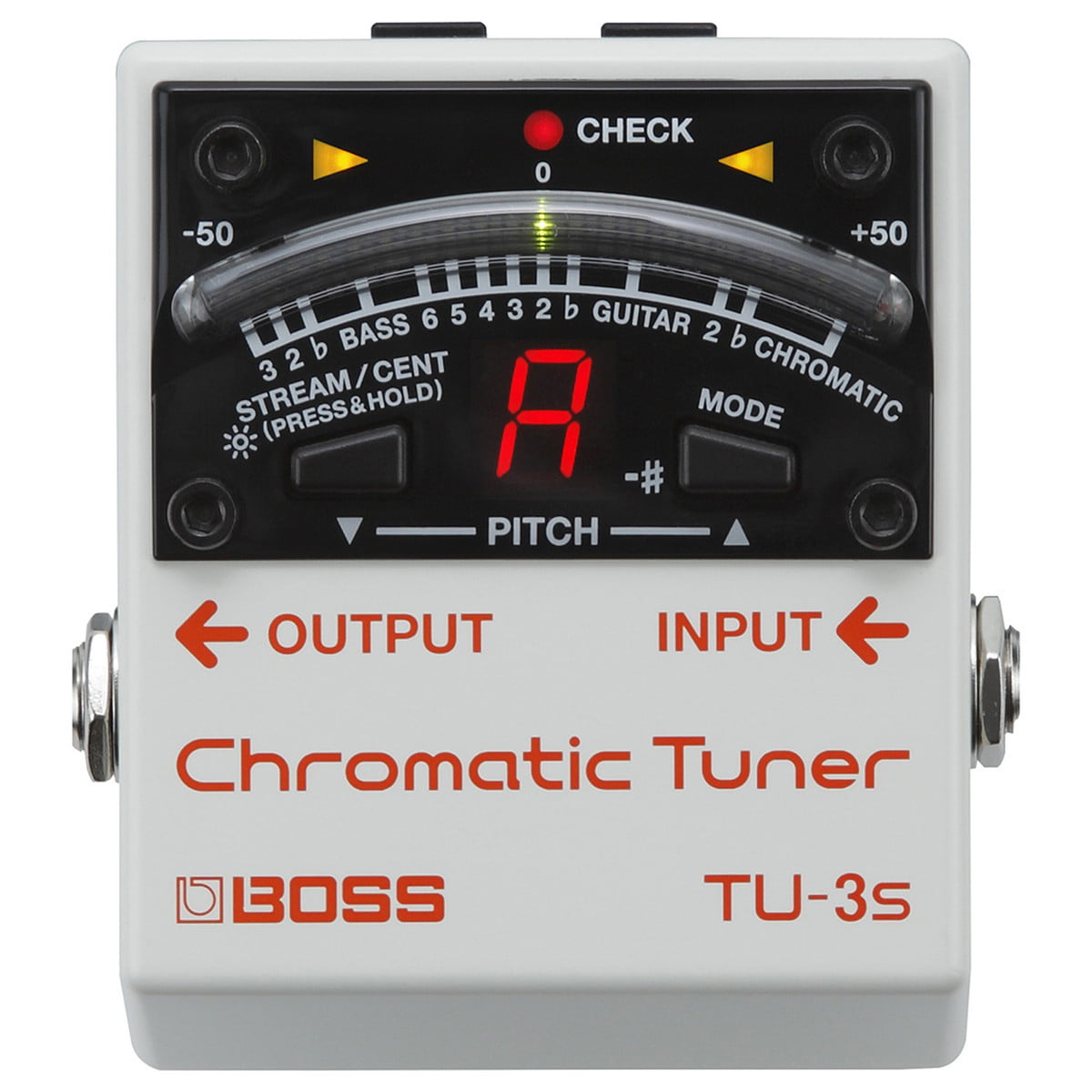 BOSS TU-3S Chromatic Tuner - New Boss     Tuner Pedal           Pitch     Bass   Guitar Effect Pedal