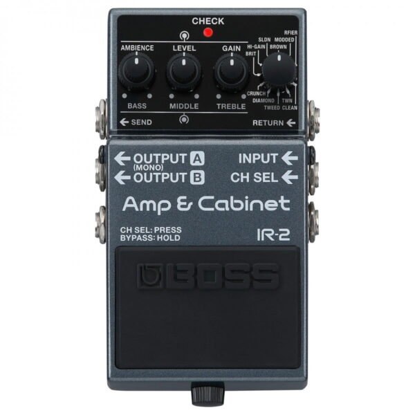 Boss IR-2 Amp Simulator and Impulse Response Loader - New Boss Looper EQ Guitar Effect Pedal