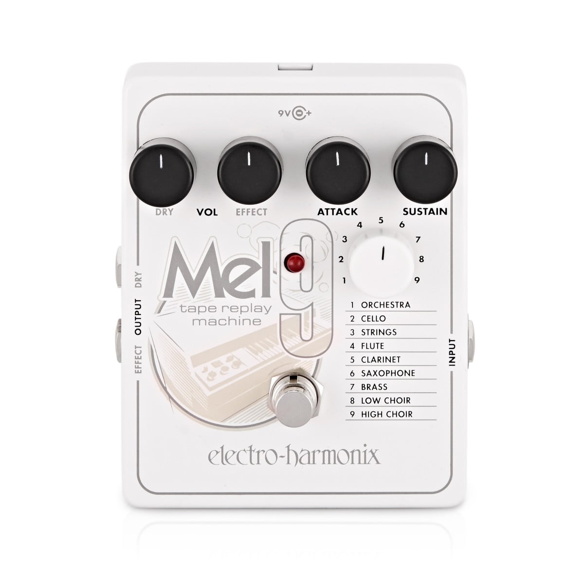 Electro Harmonix MEL9 Tape Replay Machine - New Electro Harmonix        Synthesizer                Guitar Effect Pedal