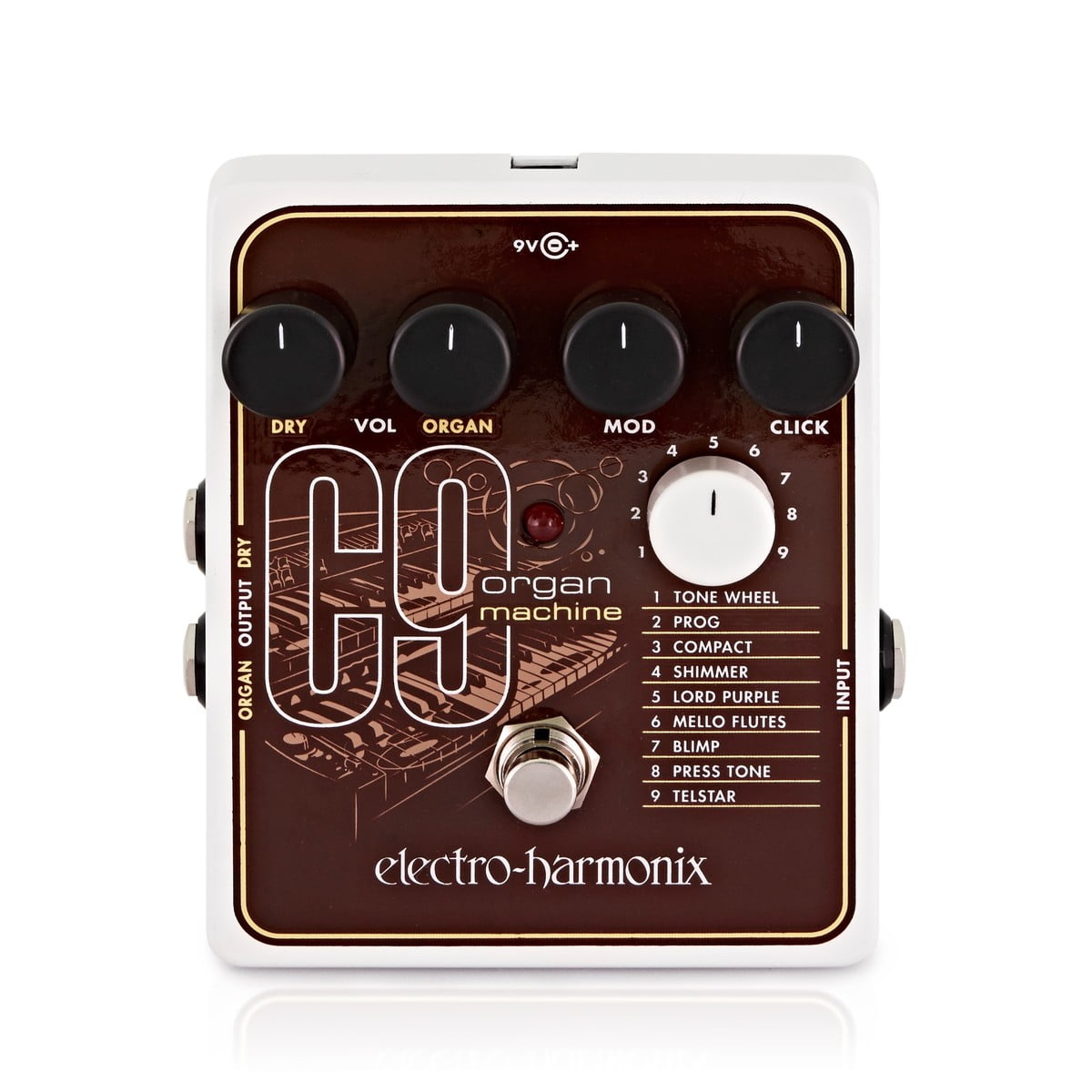 Electro Harmonix C9 Organ Machine - New Electro Harmonix        Synthesizer                Guitar Effect Pedal