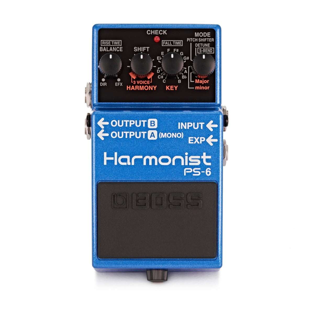 Boss PS-6 Harmony Effects Pedal - New Boss      Stereo      Octave    Pitch        Guitar Effect Pedal