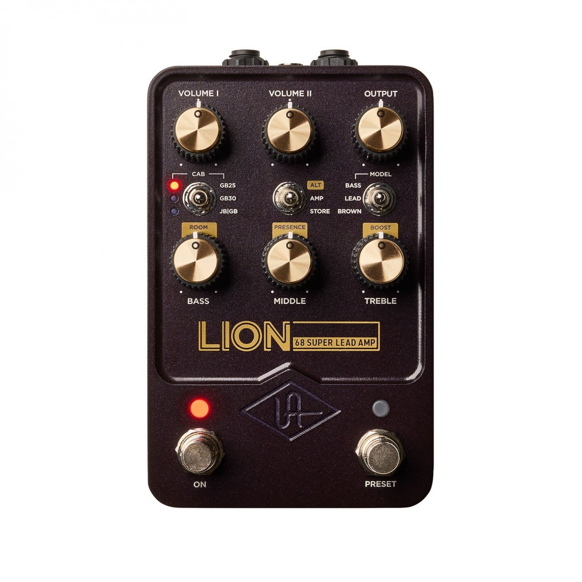 Universal Audio Lion 68 Super Lead Amp - New Universal Audio                    Boost    Guitar Effect Pedal