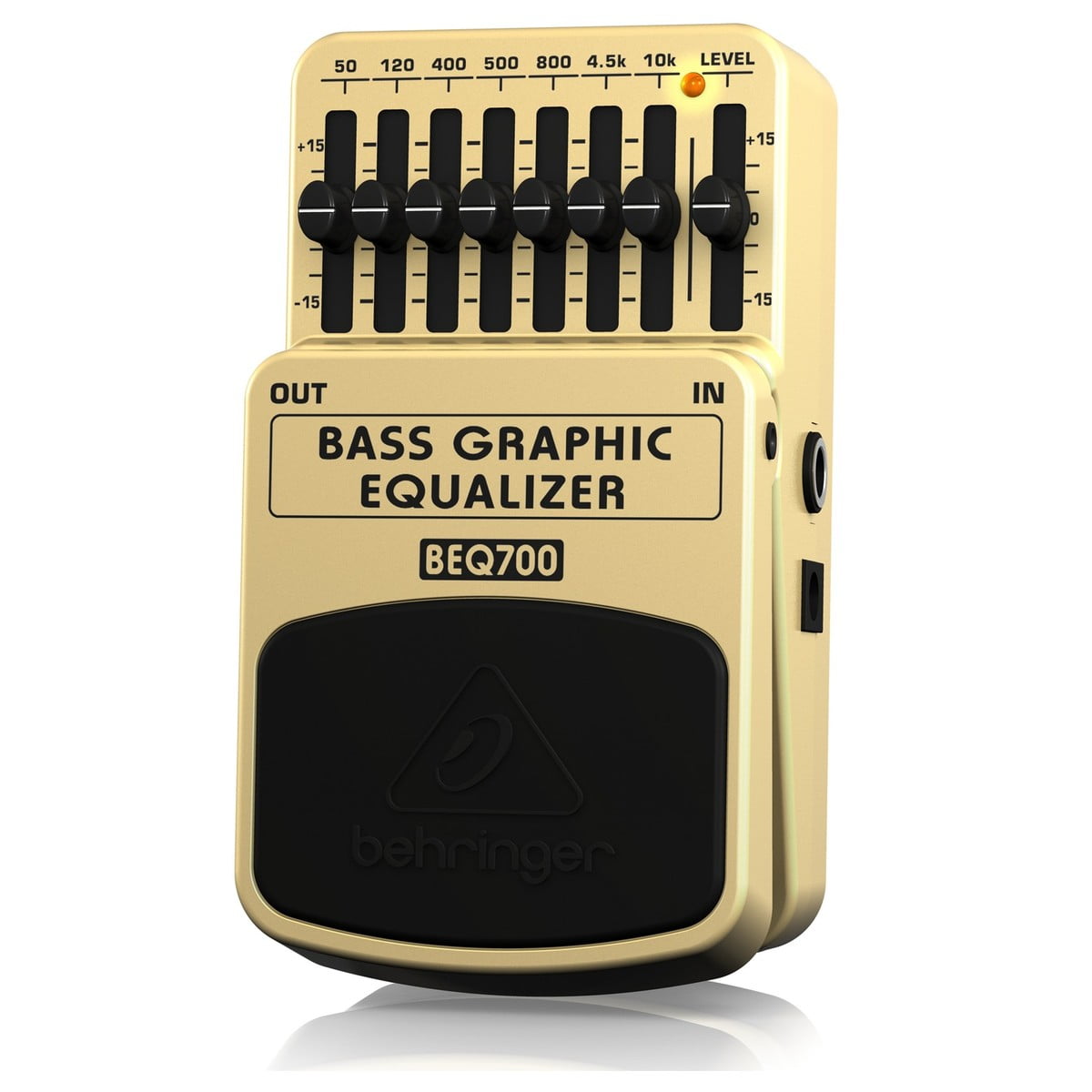 Behringer BEQ700 Bass Graphic EQ Pedal - New Behringer           Power Supply  EQ       Boost Bass   Guitar Effect Pedal