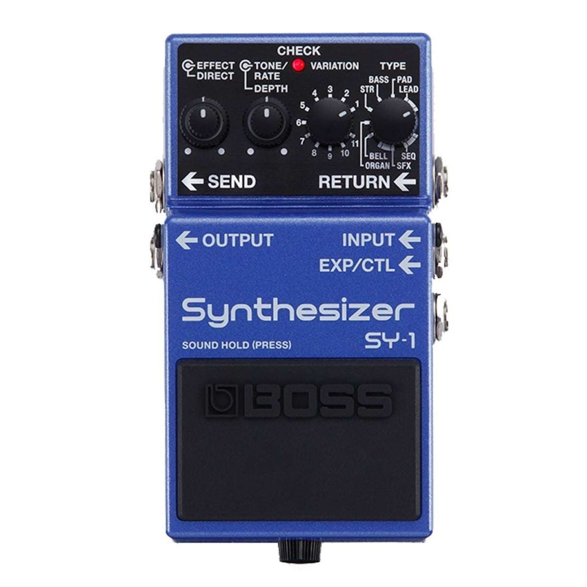 Boss SY-1 Guitar/Bass Synthesizer Pedal - New Boss        Synthesizer     EQ        Bass Analogue  Guitar Effect Pedal