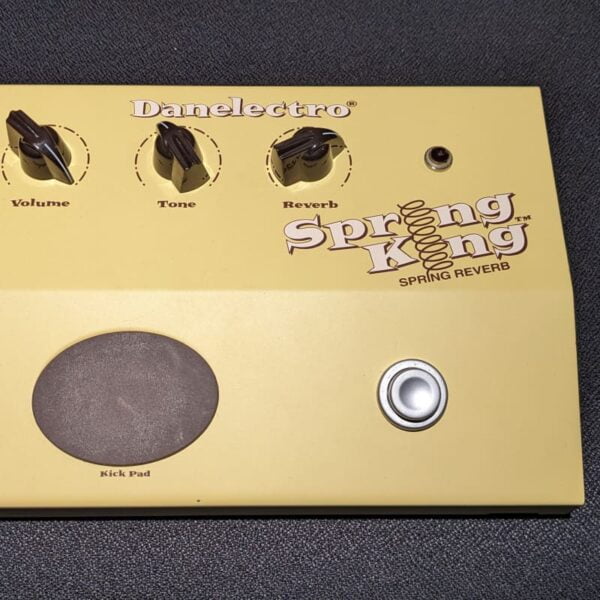 Danelectro Spring King Yellow - used Danelectro                   Guitar Effect Pedal