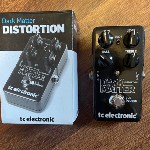 2011 - Present TC Electronic Dark Matter Distortion Black - used TC Electronic            Distortion       Guitar Effect Pedal