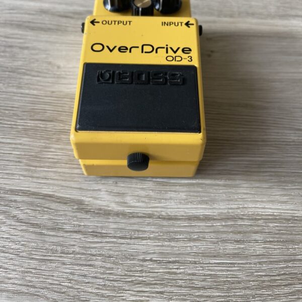1997 - Present Boss OD-3 OverDrive (Silver Label) Yellow - used Boss       Overdrive            Guitar Effect Pedal