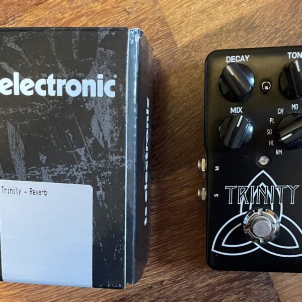 2012 TC Electronic Trinity Reverb Black - Used TC Electronic       Reverb         Guitar Effect Pedal