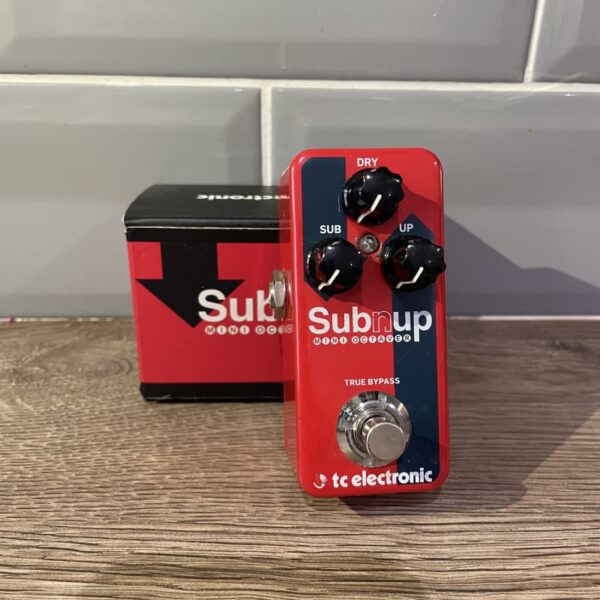 2017 - Present TC Electronic Sub N' Up Mini Octaver Red - Used TC Electronic    Octave            Guitar Effect Pedal