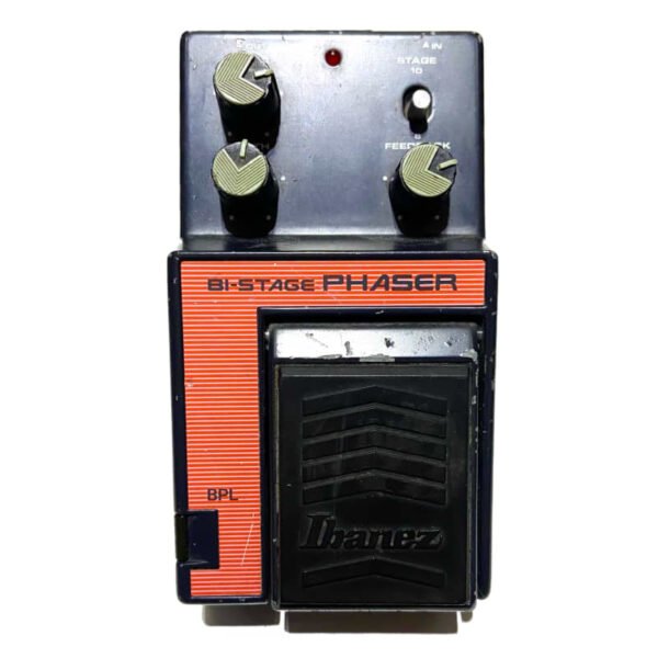 1980s Ibanez BPL Bi-Stage Phaser Black - used Ibanez         Phaser             Guitar Effect Pedal