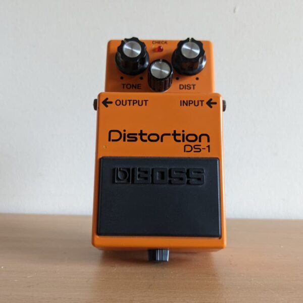 1982 - 1988 Boss DS-1 Distortion (Black Label) Orange - used Boss                 Distortion     Guitar Effect Pedal