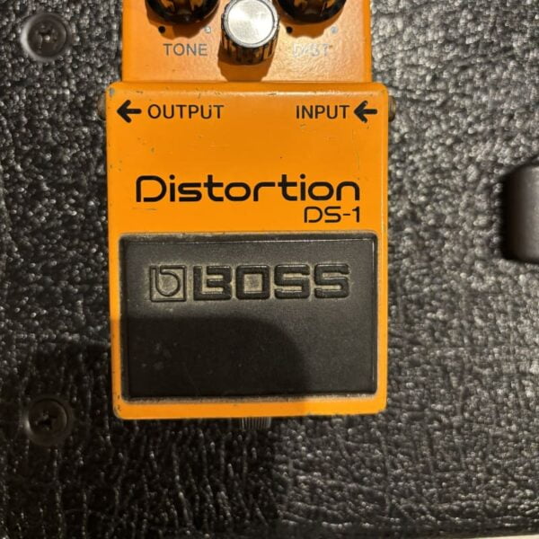 1988 - 1994 Boss DS-1 Distortion (Black Label) Orange - used Boss              Distortion     Guitar Effect Pedal