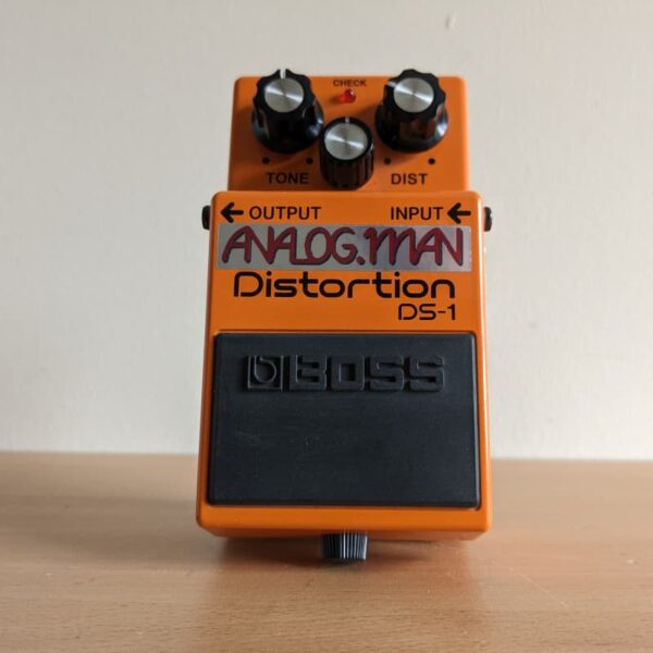 1994 - Present Boss DS-1 Distortion (Silver Label) Orange - used Boss                 Distortion    Analogue Guitar Effect Pedal