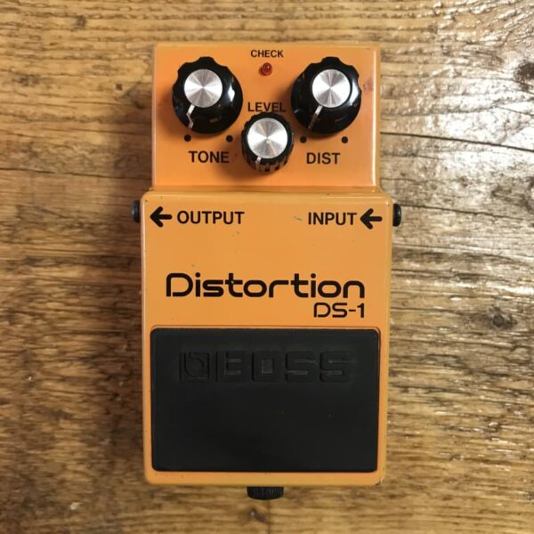 1994 - Present Boss DS-1 Distortion (Silver Label) Orange - used Boss                 Distortion     Guitar Effect Pedal