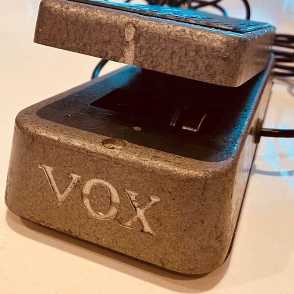 1966 Vox Volume Pedal Grey Hammertone - used Vox                     Volume Guitar Effect Pedal