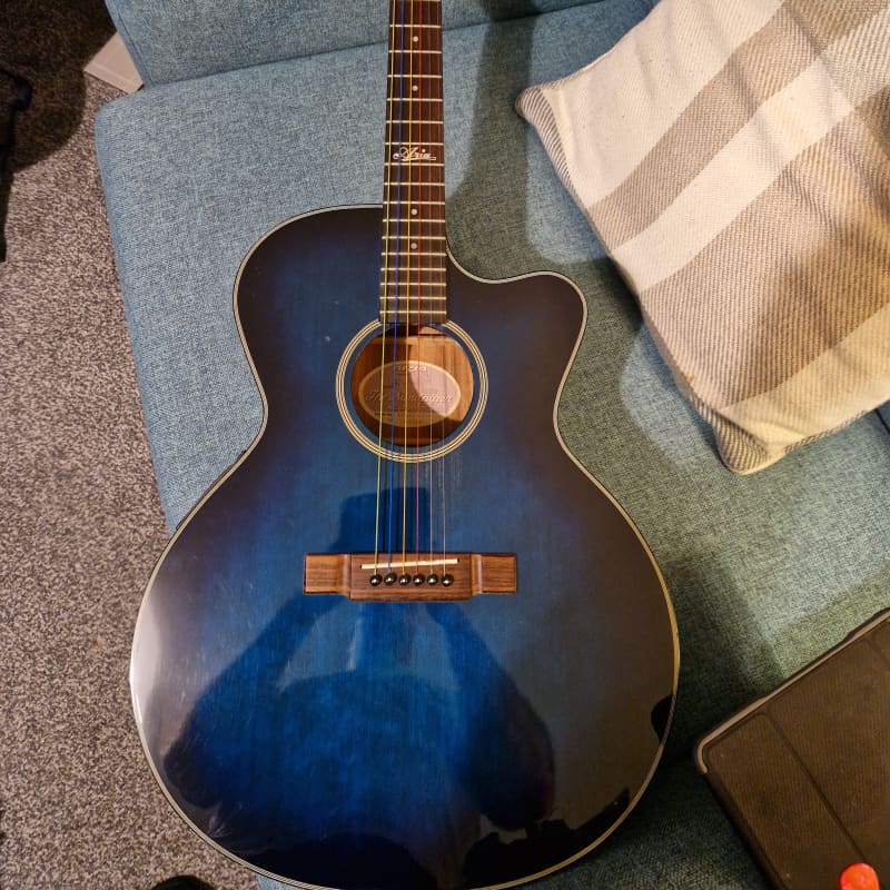 Unknown Aria Sandpiper ST-STDBLS Blue gloss - used Aria               EQ       Guitar Effect Pedal