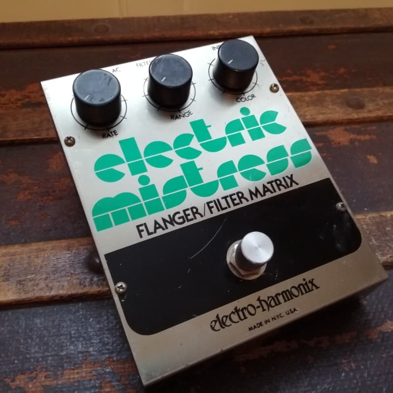 1970s Electro-Harmonix Electric Mistress Silver - used Electro-Harmonix                   Guitar Effect Pedal