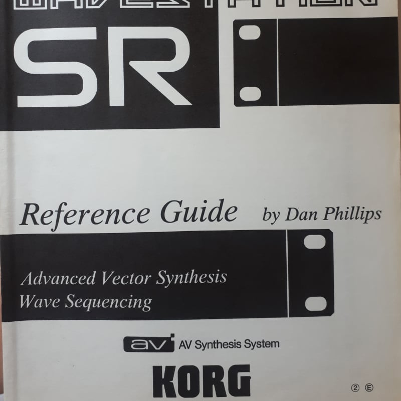 1993 Korg Wavestation SR Advanced Vector Synthesis, Wave Seque... - used Korg               EQ       Guitar Effect Pedal