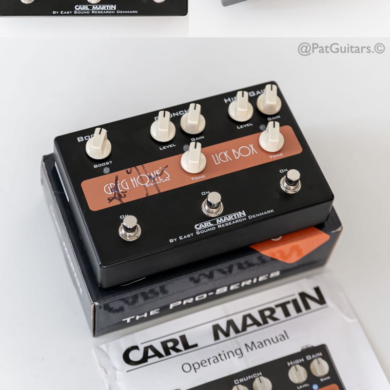 2010s Carl Martin Greg Howe Lick Box Black - used Carl Martin          Multi Effects         Guitar Effect Pedal