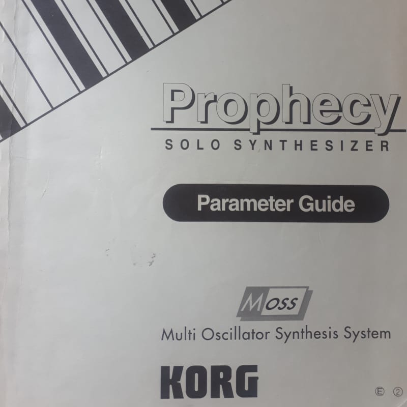 1995 Korg Prophecy Solo Synthesizer - used Korg    Synthesizer                  Guitar Effect Pedal