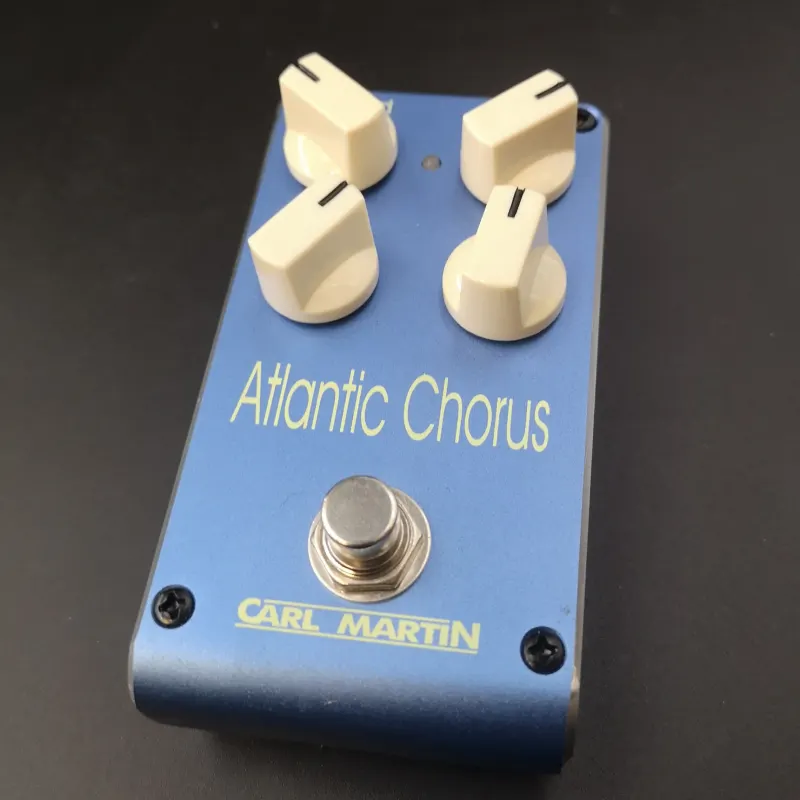 2019 Carl Martin Atlantic Chorus V2 Blue - used Carl Martin                Chorus   Guitar Effect Pedal