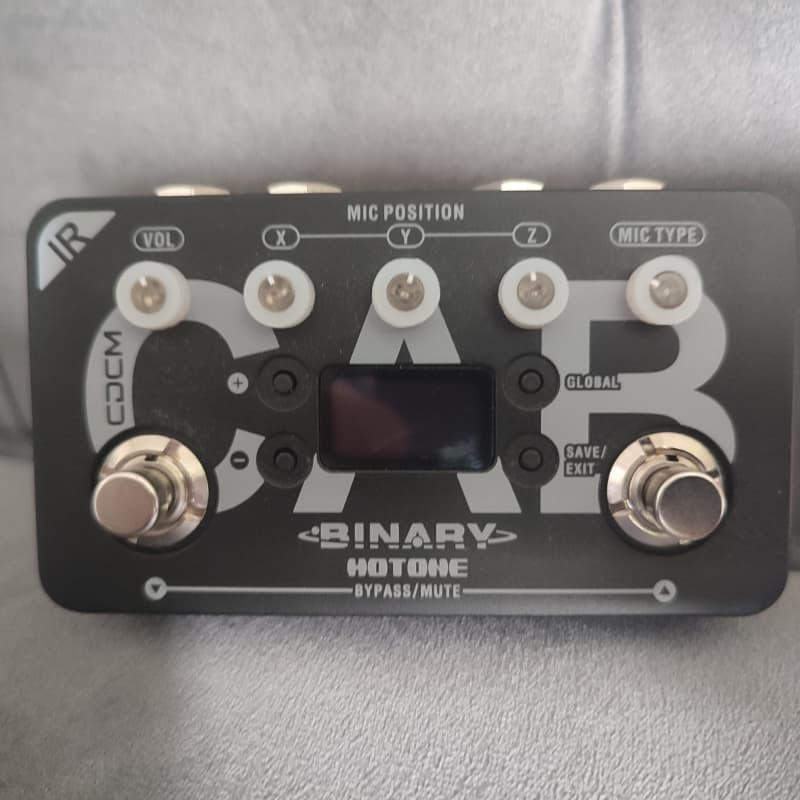 2018 Hotone Binary IR Cab Impulse Response Cabinet Emulator Bl... - used Hotone                   Guitar Effect Pedal