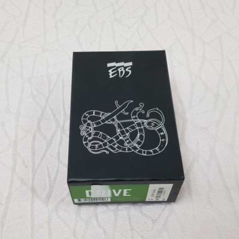 EBS The Drive Boost/Overdrive - used EBS       Overdrive          Boost  Guitar Effect Pedal
