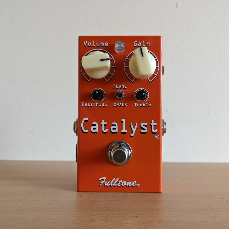 2010s Fulltone Catalyst Orange - used Fulltone       Overdrive            Guitar Effect Pedal
