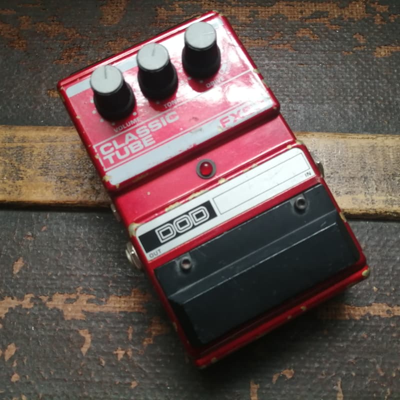 1990s DOD Classic Tube FX53 Red - used DOD                   Guitar Effect Pedal