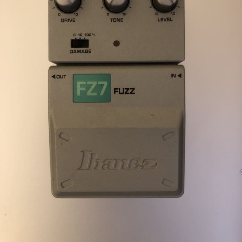 2000s Ibanez FZ7 Fuzz Gray - used Ibanez            Fuzz       Guitar Effect Pedal