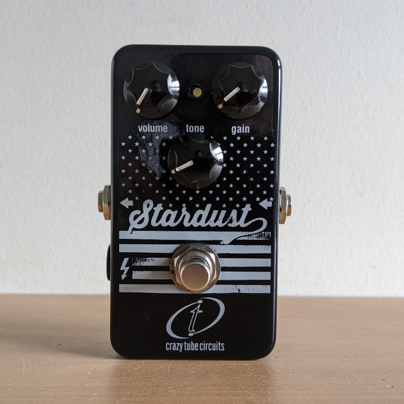 2010s Crazy Tube Circuits Stardust Black Panel Overdrive Black... - used Crazy Tube Circuits       Overdrive            Guitar Effect Pedal
