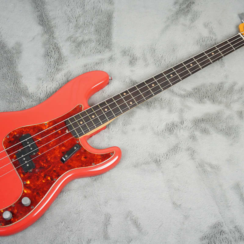 1962 Fender Precision Bass Fiesta Red - used Fender                    Bass  Guitar Effect Pedal
