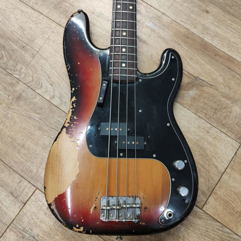 1970 - 1983 Fender Precision Bass with Rosewood Fretboard Sunb... - used Fender                    Bass  Guitar Effect Pedal
